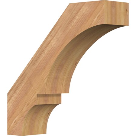 Ekena Millwork 5 1/2"W x 20"D x 20"H Balboa Smooth Knee Brace, Western Red Cedar BRC06X20X20BOA00SWR